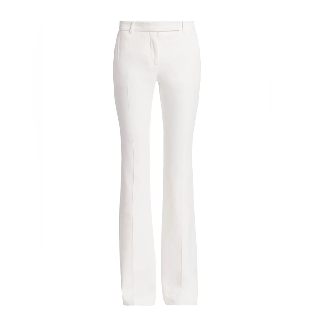 Saks Fifth Avenue White bootcut pants